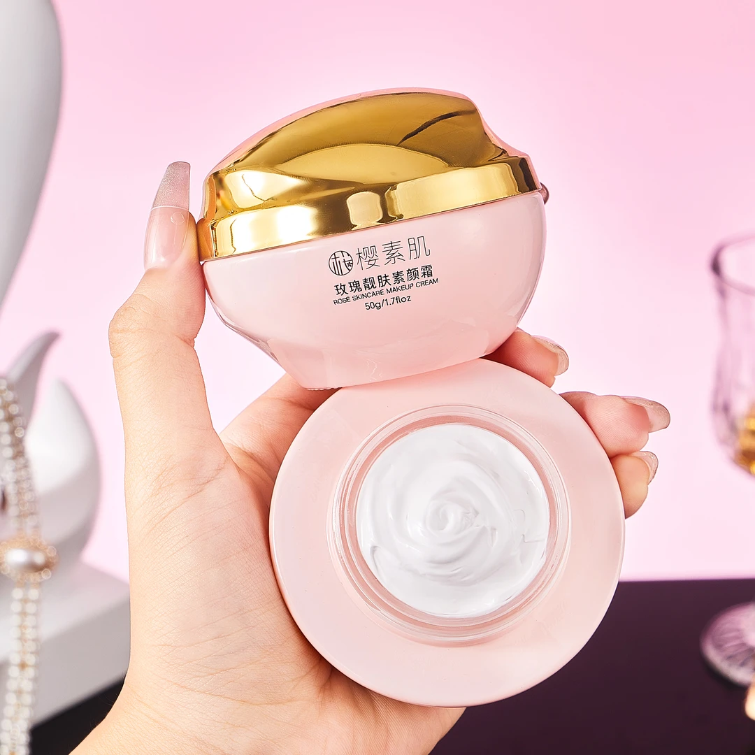 【草帽姐专属】玫瑰素颜霜靓肤改善暗沉粗毛孔深层补水养颜
