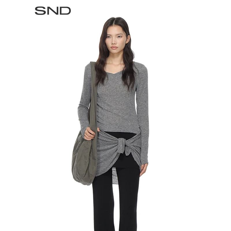 【PERVERZE 设计师品牌】SND AW24 包腰长袖上衣