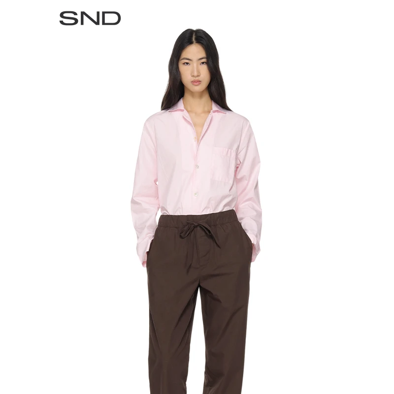 【TEKLA 设计师品牌】SND SS25 宽松长袖衬衫