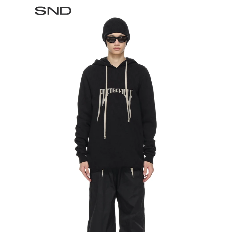 【RICK OWENS 设计师品牌】SND AW24 简约连帽卫衣 休闲时尚长袖