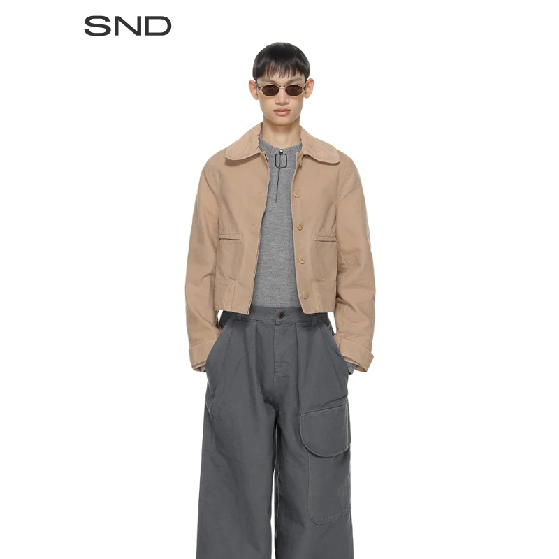 【SNDJW ANDERSON 设计师品牌】SND FW24 短款工装夹克 休闲男外套