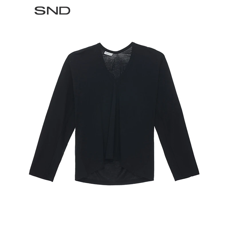 【DVN 设计师品牌】SND AW24 V领宽松上衣女款