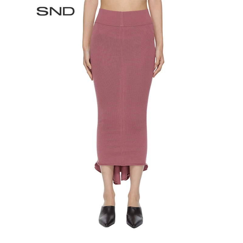 【RICK OWENS 设计师品牌】SND AW24 紧身ZZ半裙 时尚休闲潮流