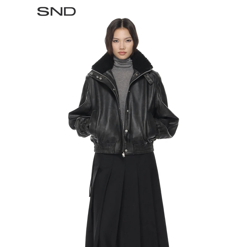 【SAMSOE SAMSOE 设计师品牌】SND AW24 机车P外套