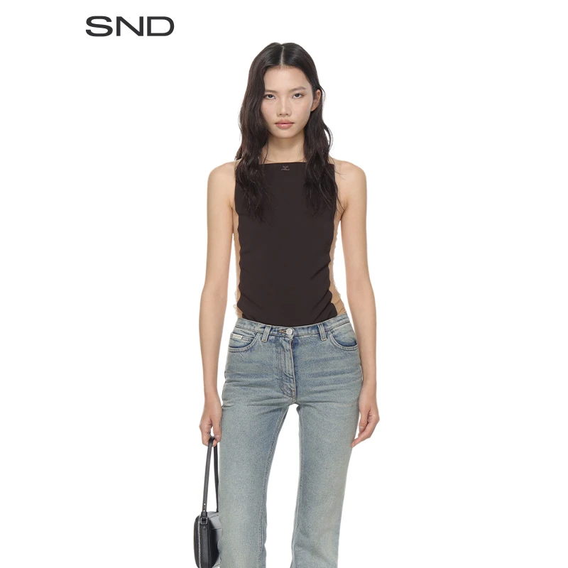【COURREGES 设计师品牌】SND AW24 拼接连体衣 休闲时尚百搭秋冬