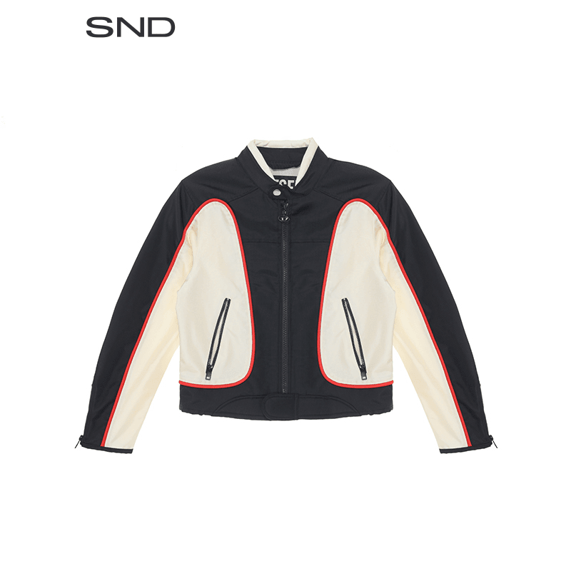 【 SNDDIESEL 设计师品牌】SND AW24 拼接外套 复古时尚