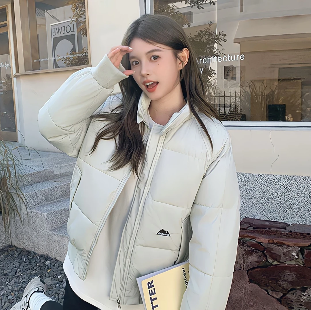 棉服女2025年新款冬季棉袄外套小个子短款棉衣818