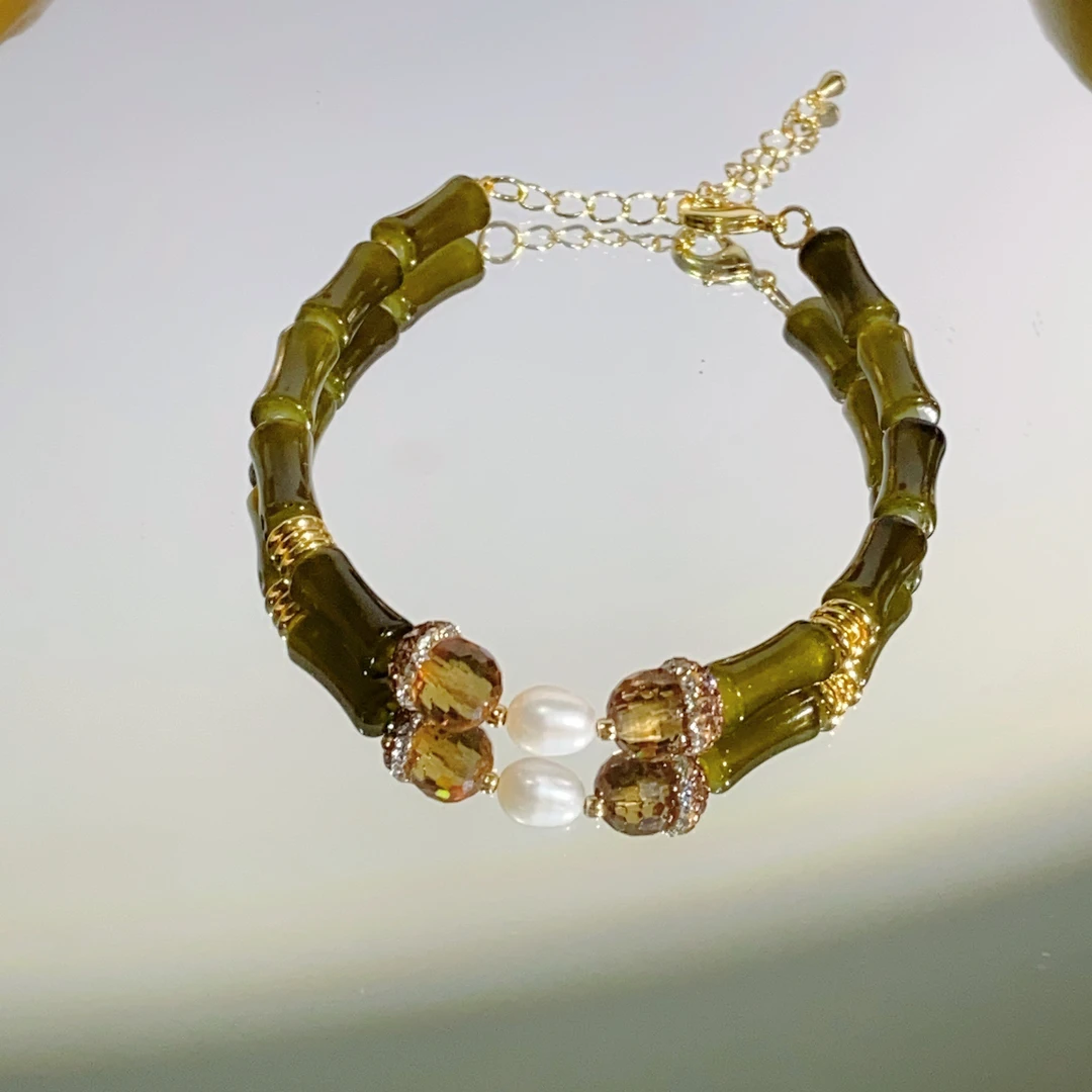 铜合金合成锆石手链 TTSD 土耳其SDS设计款时尚手链3698