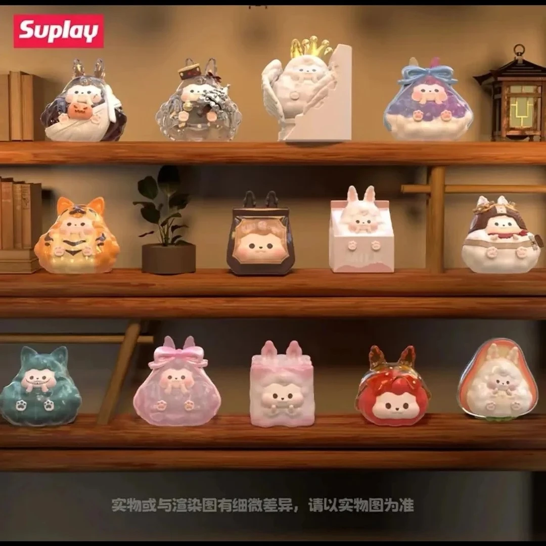 【代拆】KIKImini二代系列盲盒潮玩萌粒