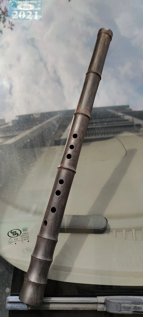 紫光檀南箫正手八孔演奏级A调