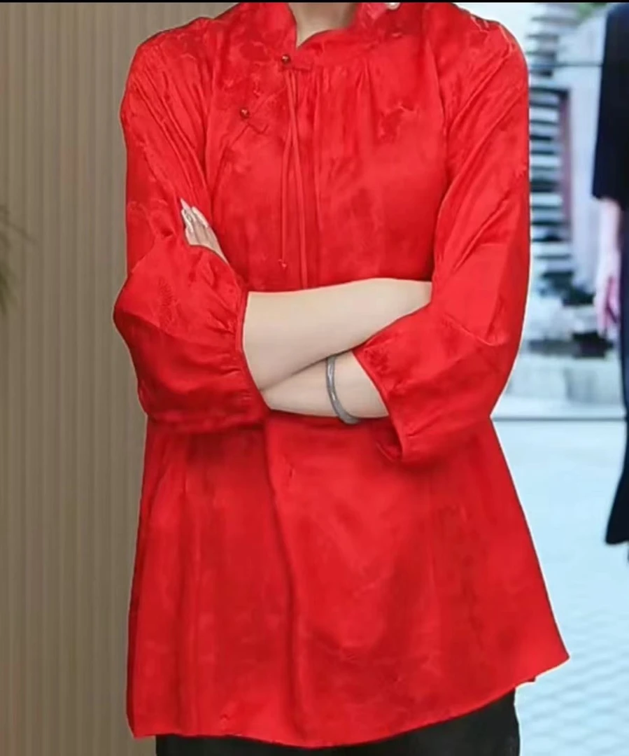 SENBIYAO/森比垚 8922#桑蚕丝上衣