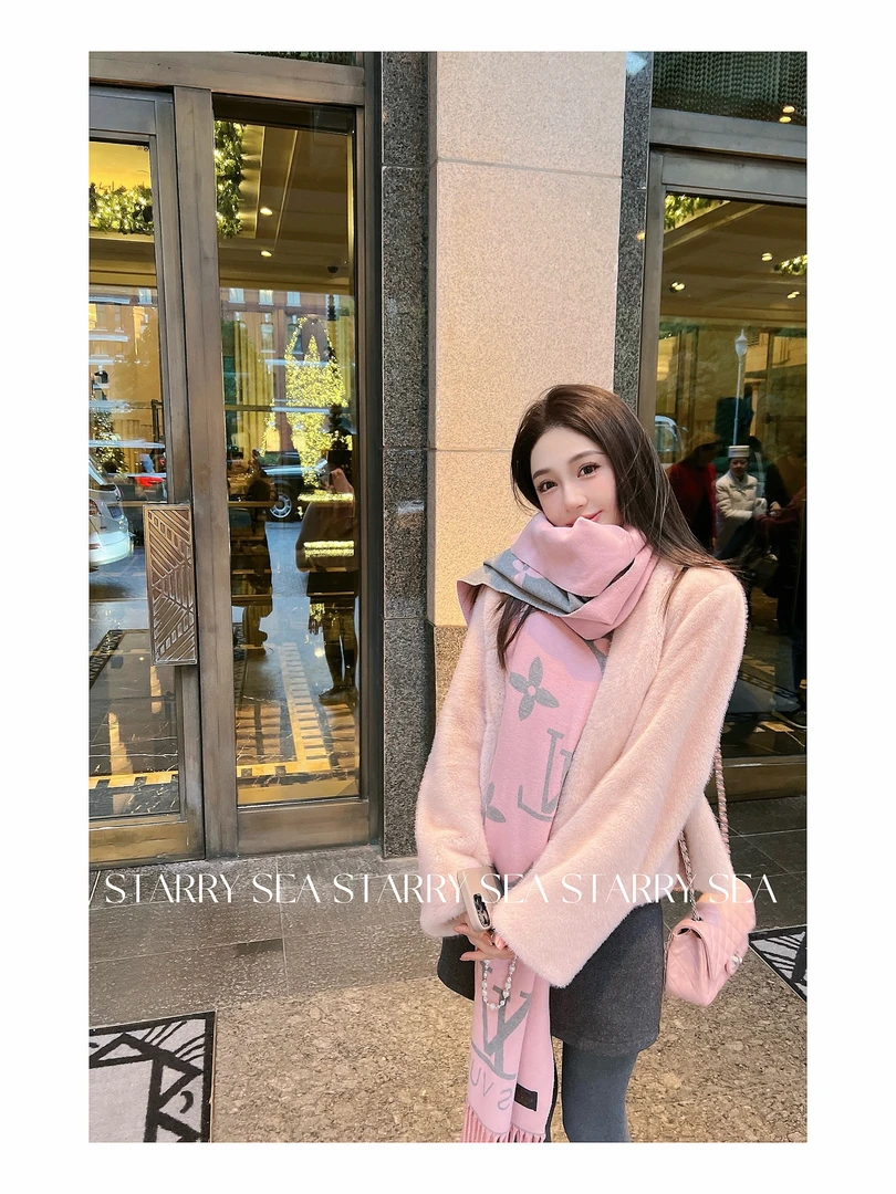 PP 福利韩女美丽法则粉色环保毛毛外套#PP0065SY