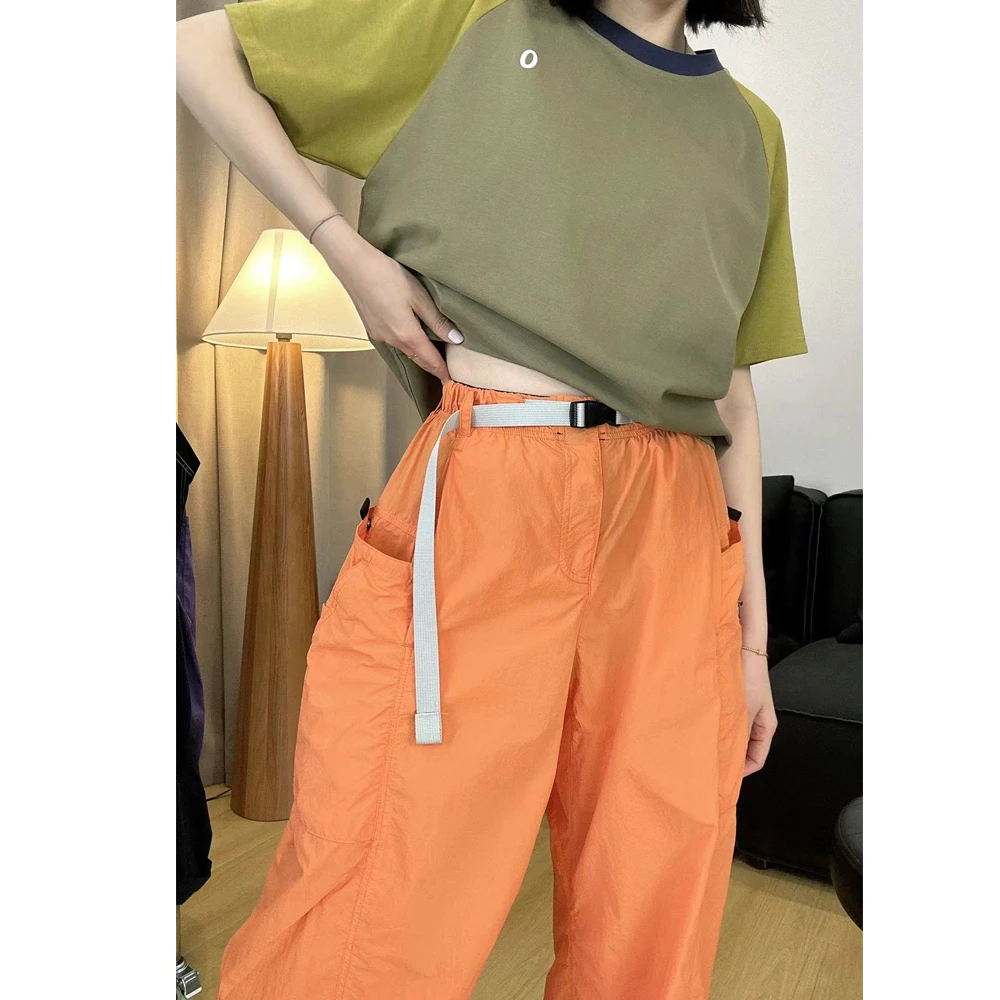 【清货】24夏季女款山系户外防泼水9分肥锥裤BC003