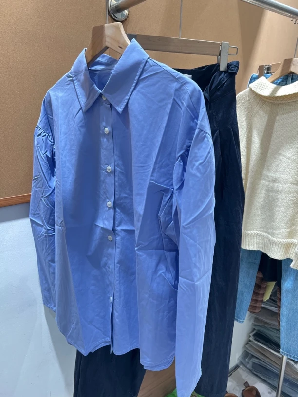 《末然》2025韩系高级感气质百搭慵懒松弛风衬衫集合链接