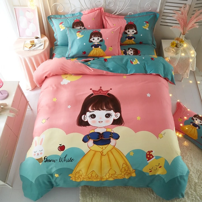 全棉加厚大版四件套高支高密