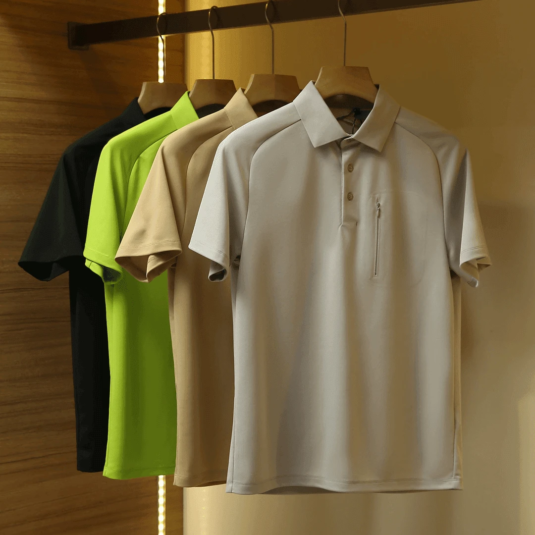 门店主打！运动通勤款休闲男士时尚百搭吸湿透气速干短袖POLO衫C01