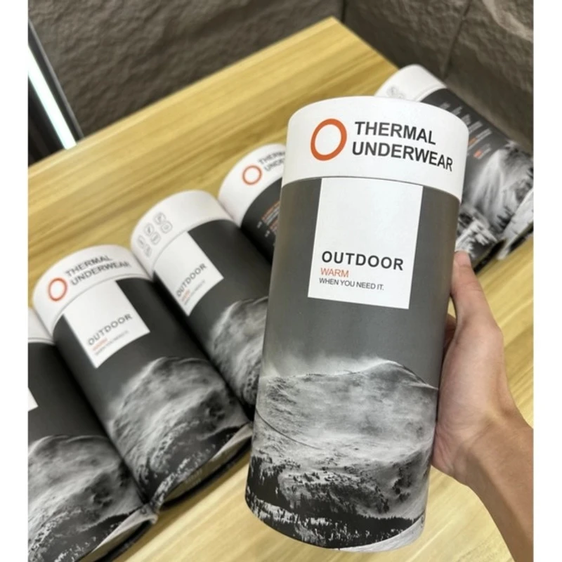 户外功能性科技面料速干透气轻便高弹冬季男士加绒保暖内衣裤套装