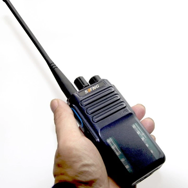 真实10w大功率模拟对讲机TM-5000PLUS带爆闪灯手电筒防摔对讲机