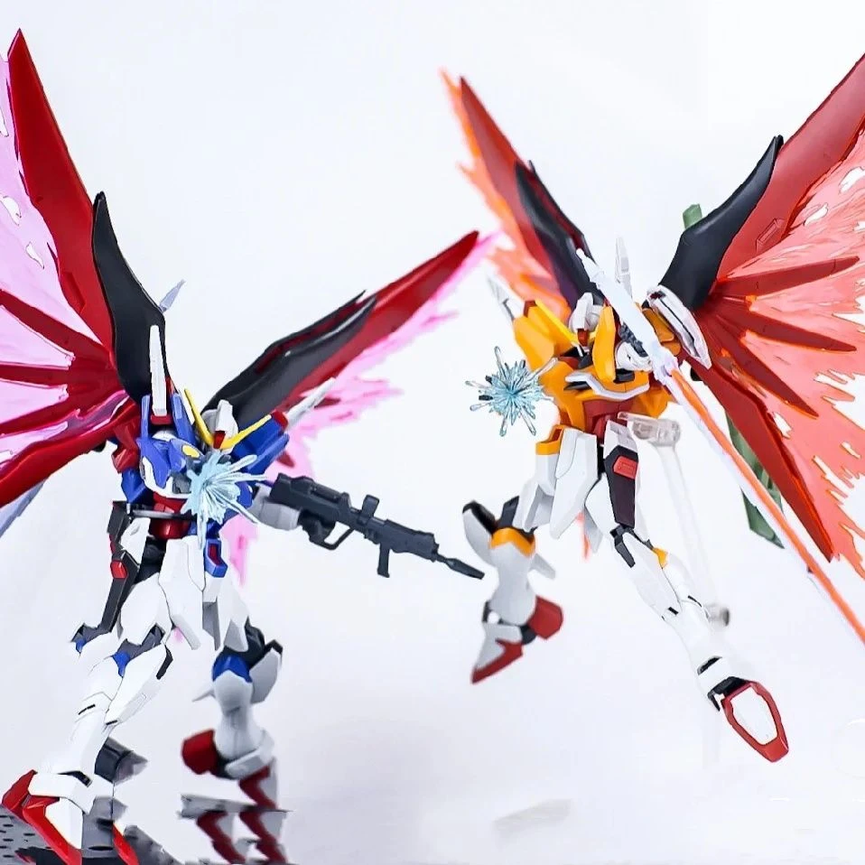 新品高高模型HG1/144新生命运 彩透命运海涅特效光翼拼装模型玩具