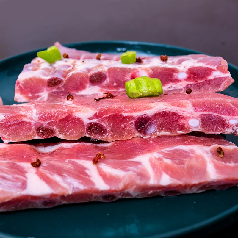 【猪肋排3斤】【切小块】土猪肋排精选锁鲜 无脊骨无龙骨新鲜放心