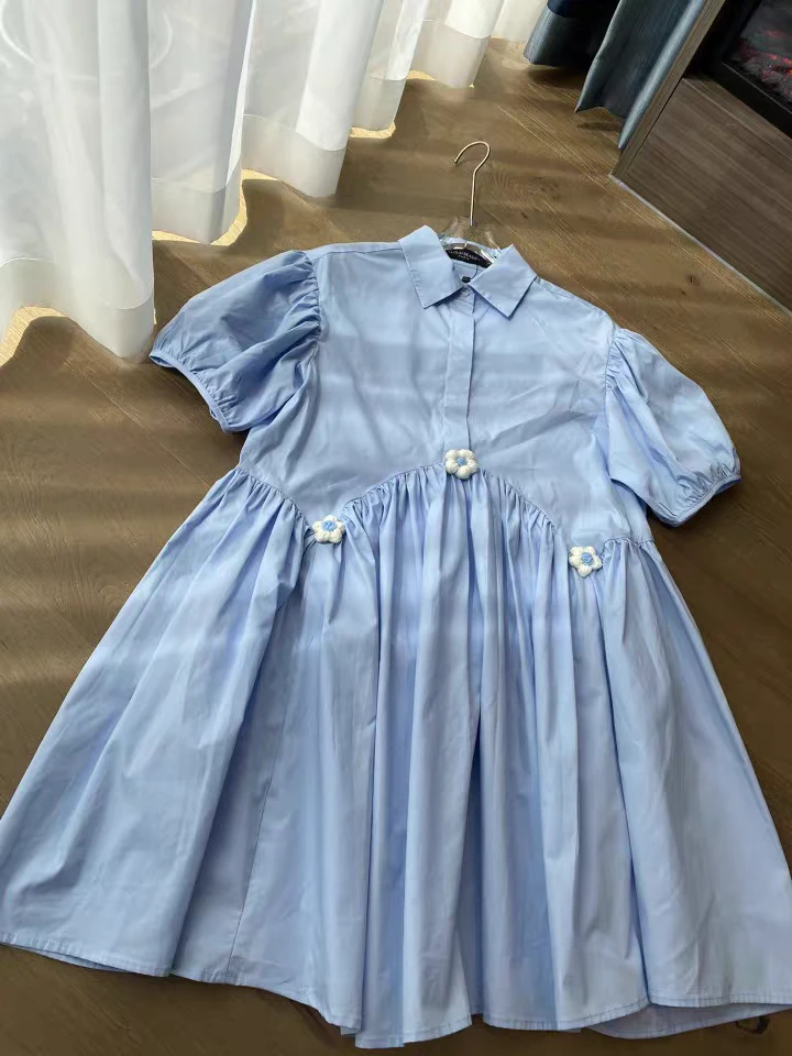 女孩学院风夏季连衣裙