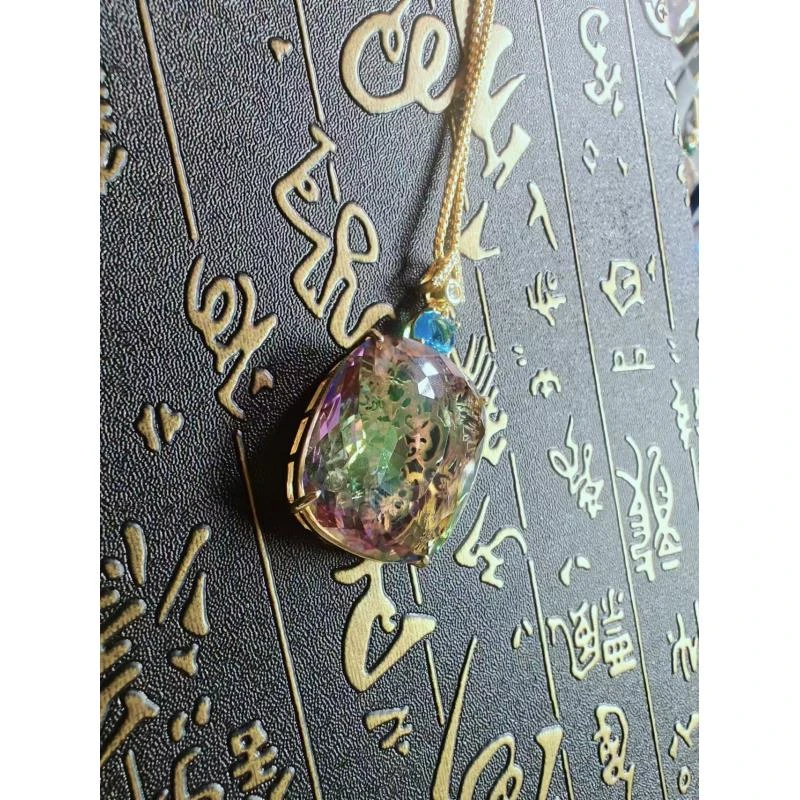 A48（国豪珠宝严选）培育碧玺高奢首饰送礼盒配链子