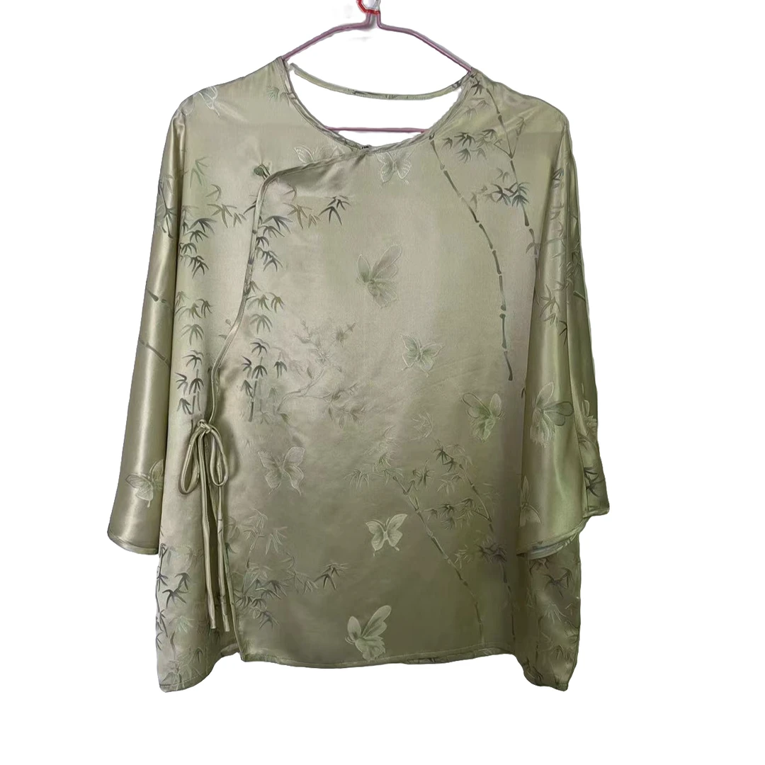 真丝桑蚕丝服饰109-399女装连衣裙宽松连衣裙休闲