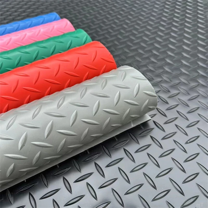 牛筋撕不烂防滑垫脚垫防水防油地垫pvc橡胶厨房户外商用楼梯车间