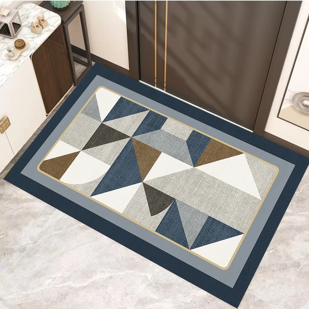 147硅藻泥吸水速干地垫卫生间门口浴室防滑厕所床边玄关卧室毯