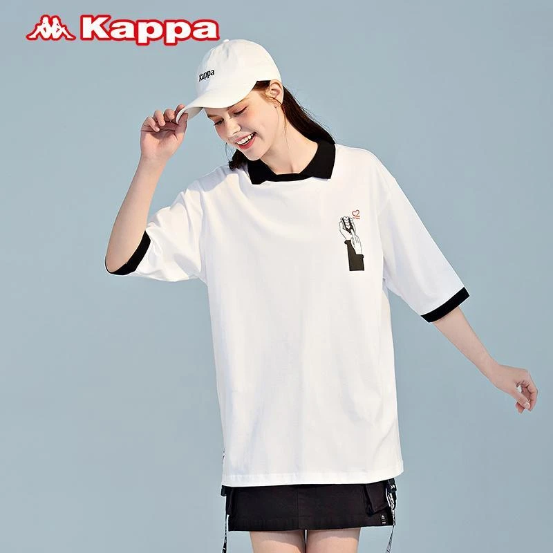 KAPPA玩家联名短袖男女POLO短袖休闲夏T恤K0BX2PD50D