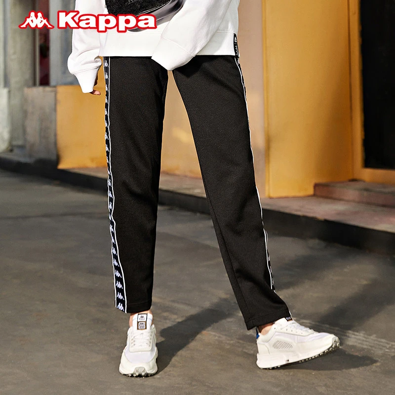KAPPA卡帕串标运动休闲裤春秋夏季显瘦直筒薄款卫裤KPBRWAK58