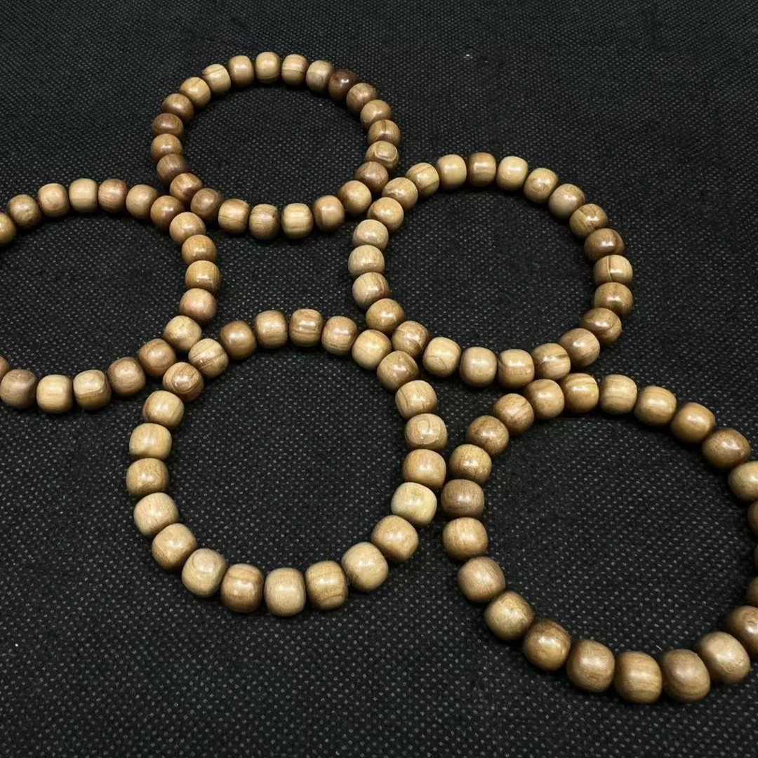 【居香阁】迈索尔檀香0.8*0.9单圈手串 多样性发一 03037