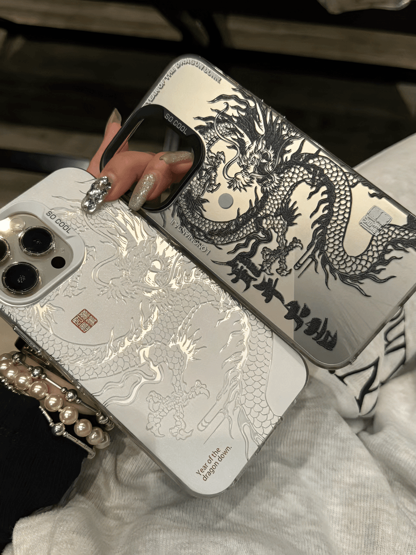 KEBENA新年中国龙iPhone15手机壳11/12国潮14promax高级13防摔xs
