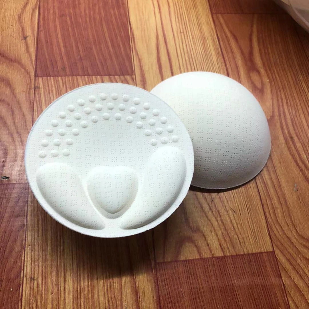 梦艺绮全圆形4cm加厚胸垫小胸显大无痕美背内衣裹胸文胸替换内垫