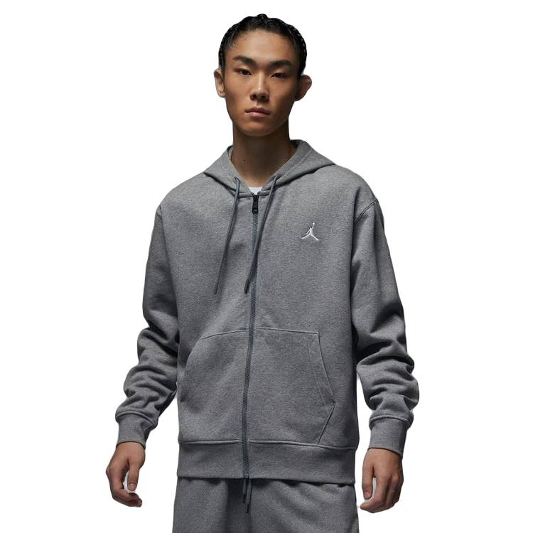 AIR JORDAN乔丹正品男女款拉链卫衣外套连帽加绒-FJ7772-091