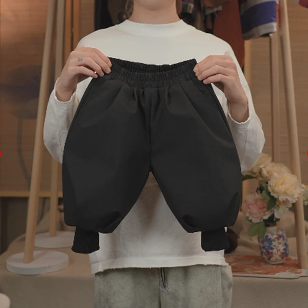 【ZBAO专属】2024冬季新款百搭加绒加厚款休闲裤