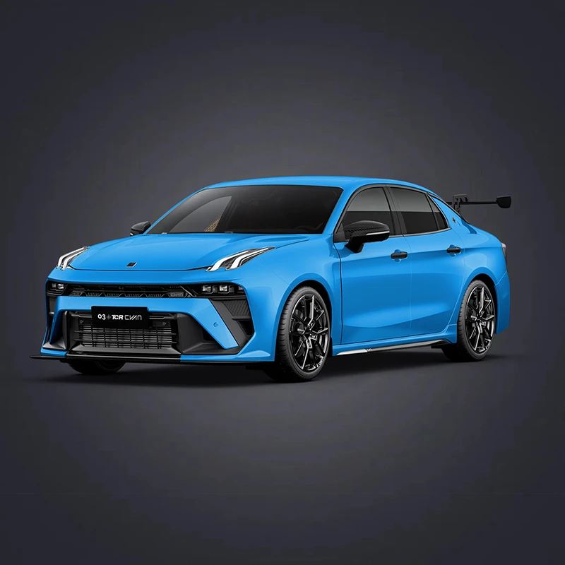 领克（Lynk&Co）03+TCR Cyan仿真车模（1:18）