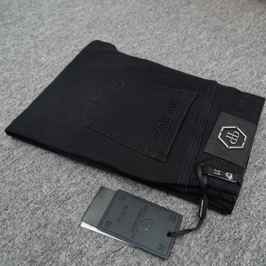 ADILJAN ABROY8XX8牛仔裤男士轻奢时尚休闲