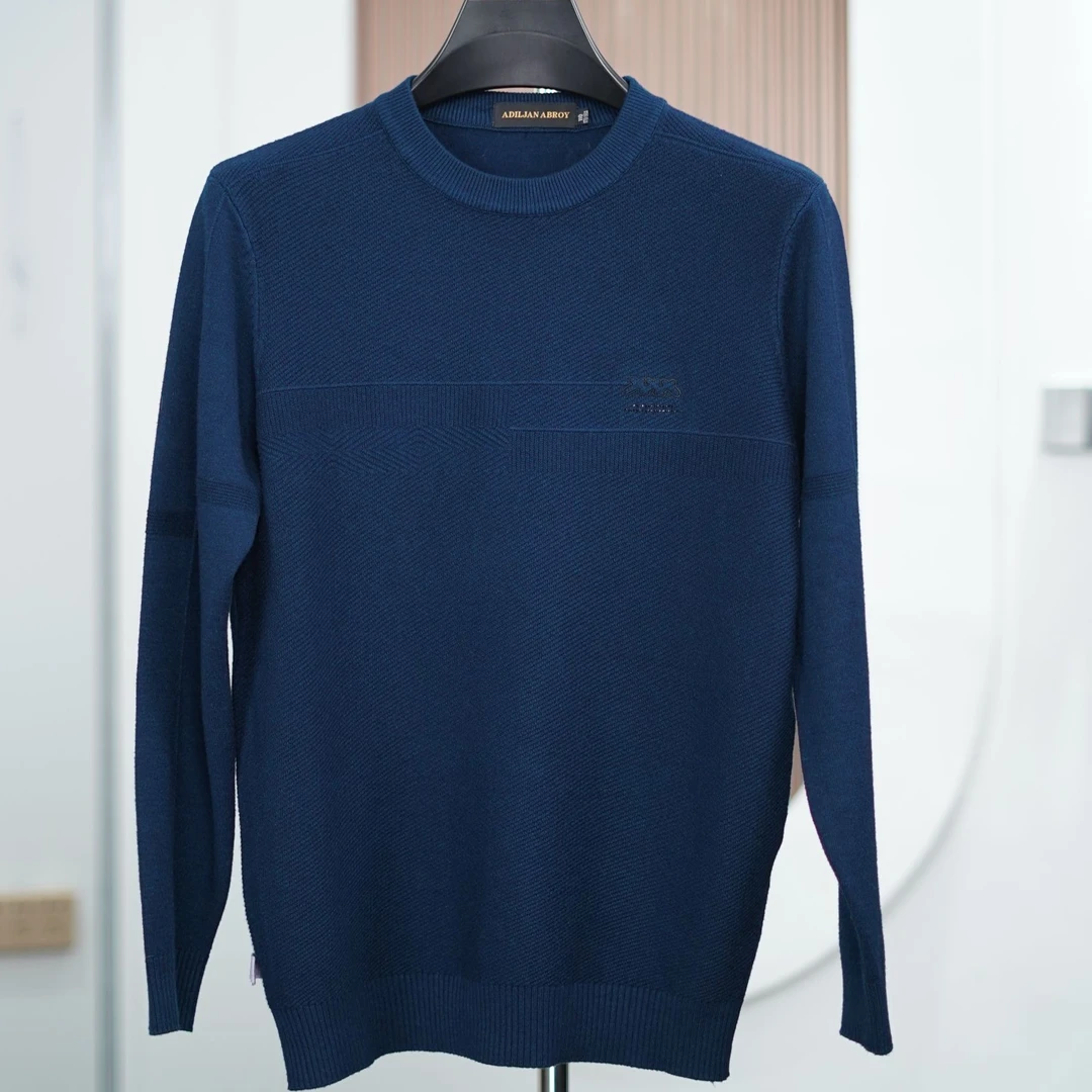 ADILJAN ABROY（010203男士羊毛衫长袖时尚休闲