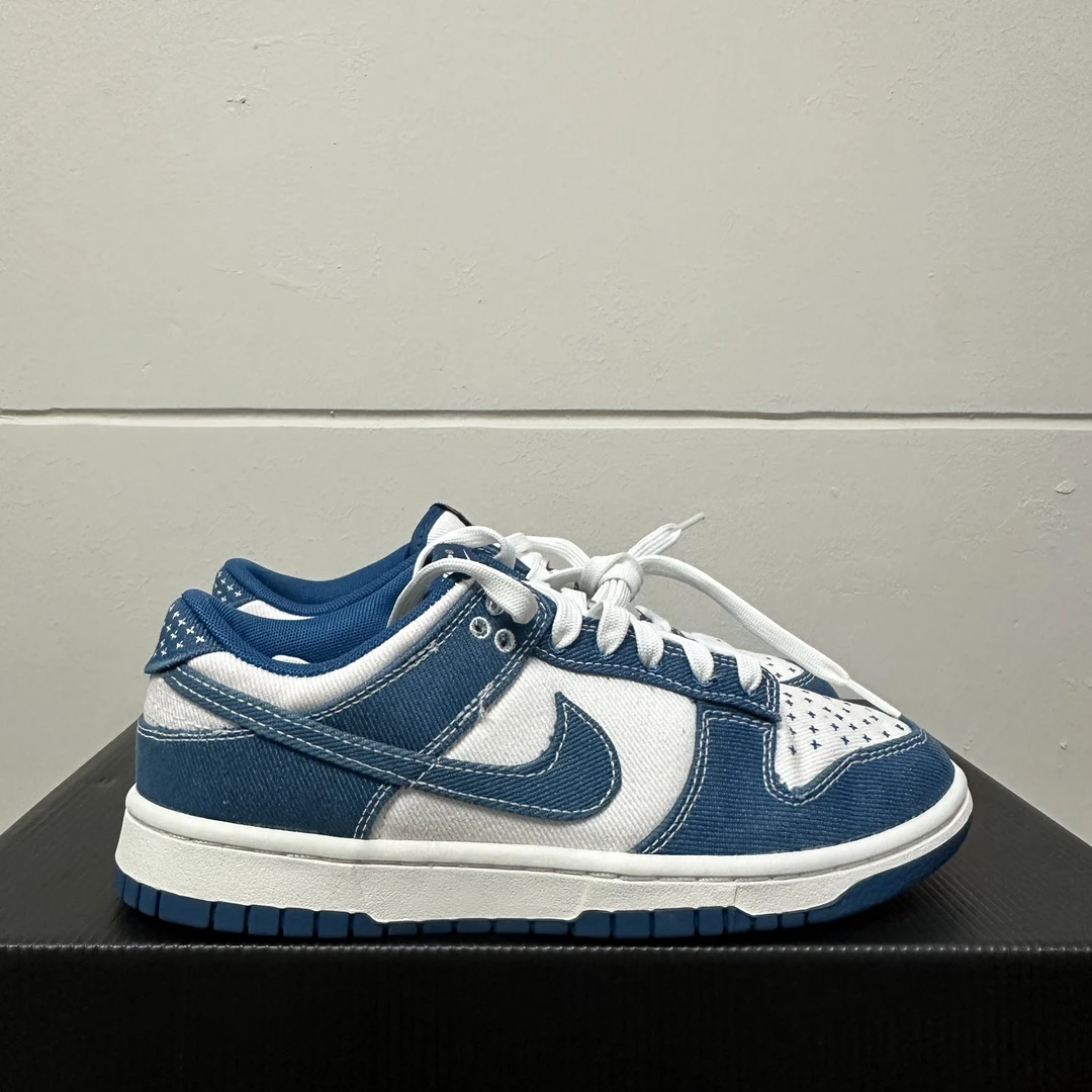 Nike dunk牛仔/39码/99新/毒1199/无原盒/DV0834-101低帮板鞋
