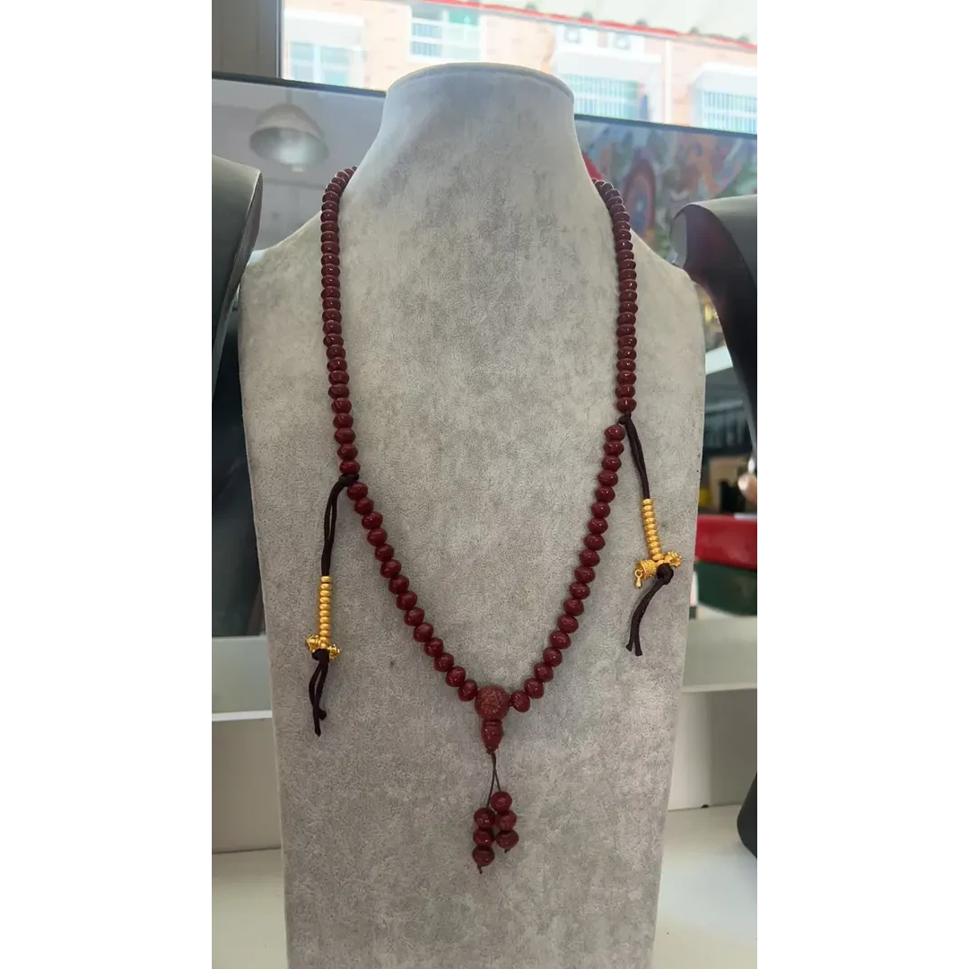 【新疆西藏包邮】凤眼108藏式项链装饰配饰