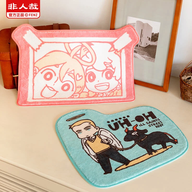 非人哉万圣街动画小剧场地垫浴室吸水防滑门垫卧室地毯