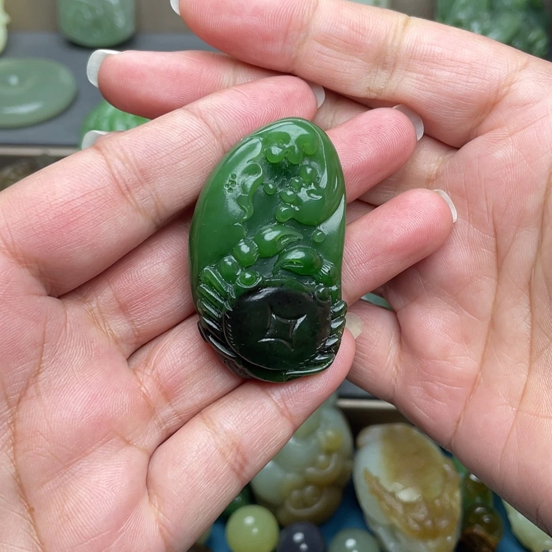 【闪购商品】和田玉颈饰未镶嵌三***三