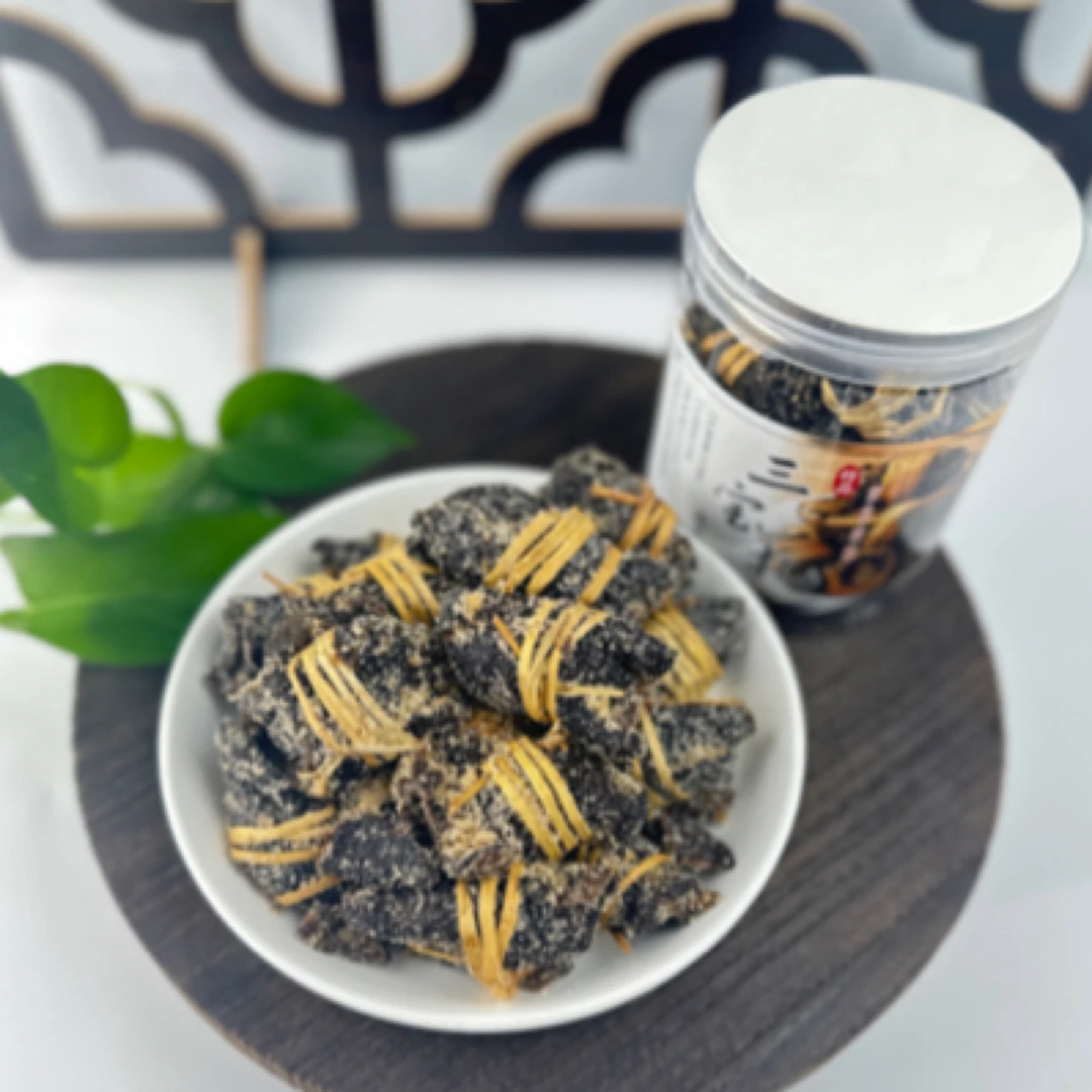 广东新会特产三宝扎陈皮咸禾秆润喉养生茶