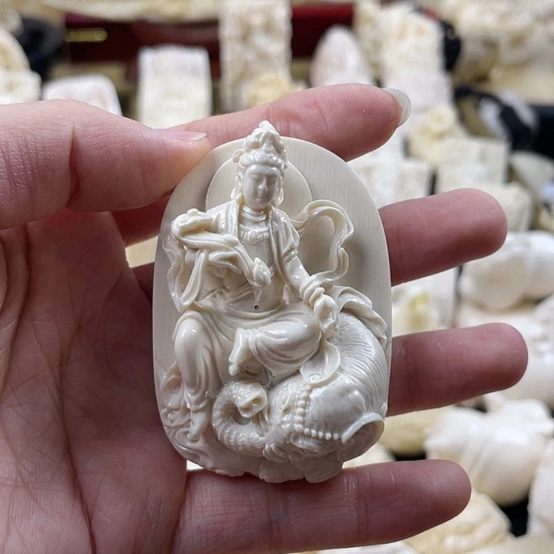 【闪购商品】普贤核雕蓝****部