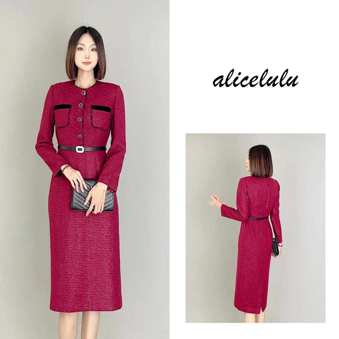 4 ALICE “微醺庆典”连衣裙 璀璨闪耀 名媛香风 S1034480Q