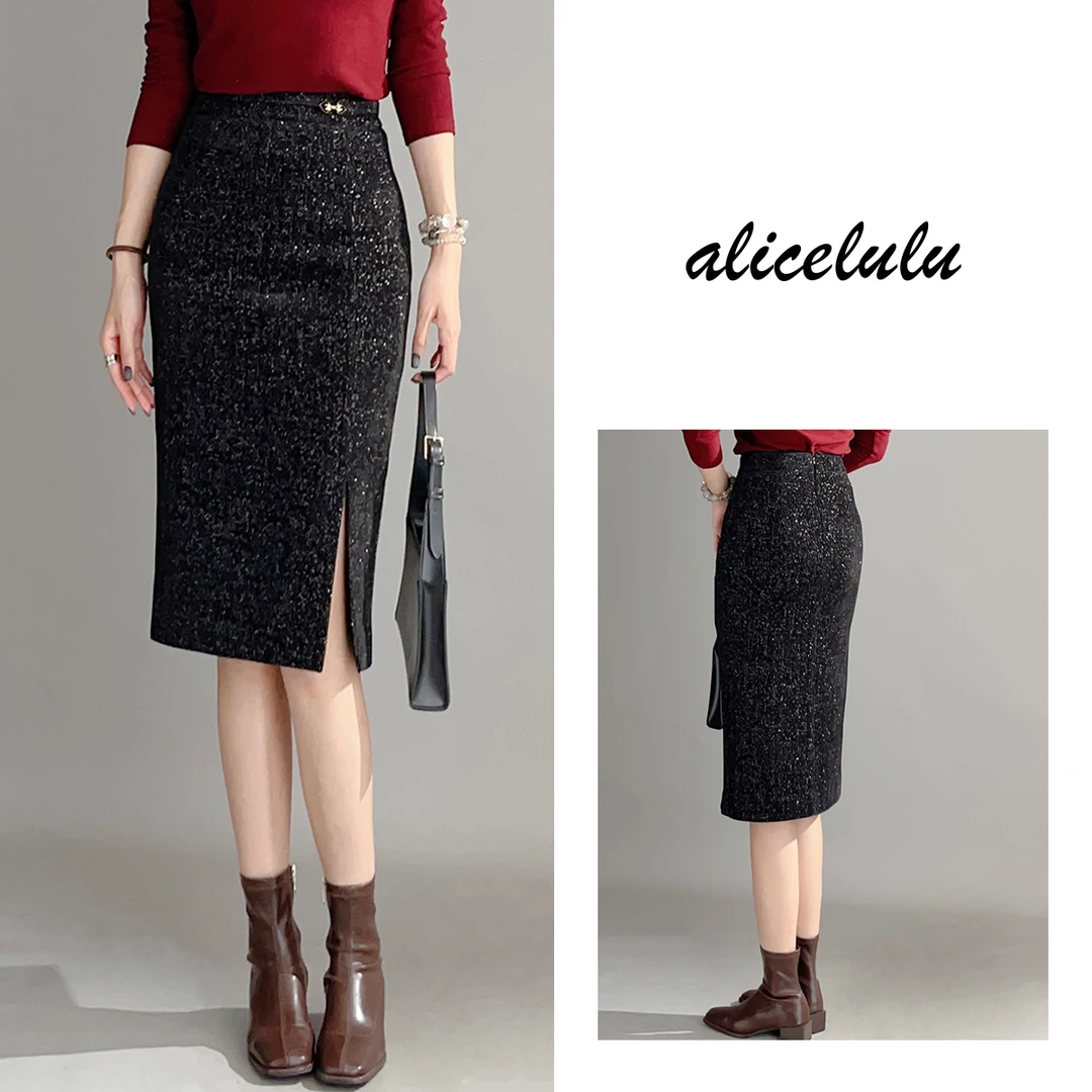 2 ALICE “星光裙”半身裙 包臀显瘦 璀璨夺目 S621873E