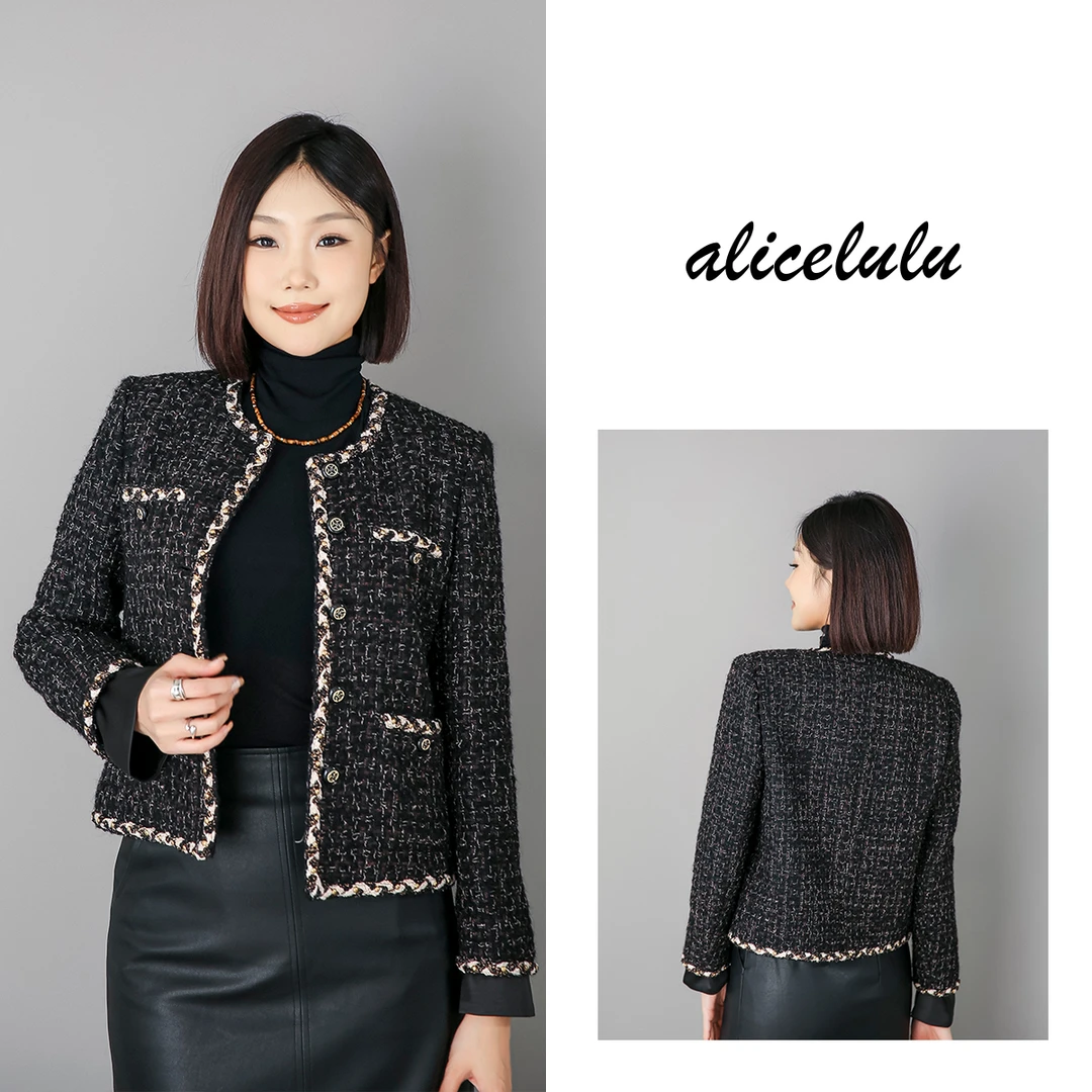1 ALICE “人前显贵”短外套 经典小香 重工编织 S2139608W