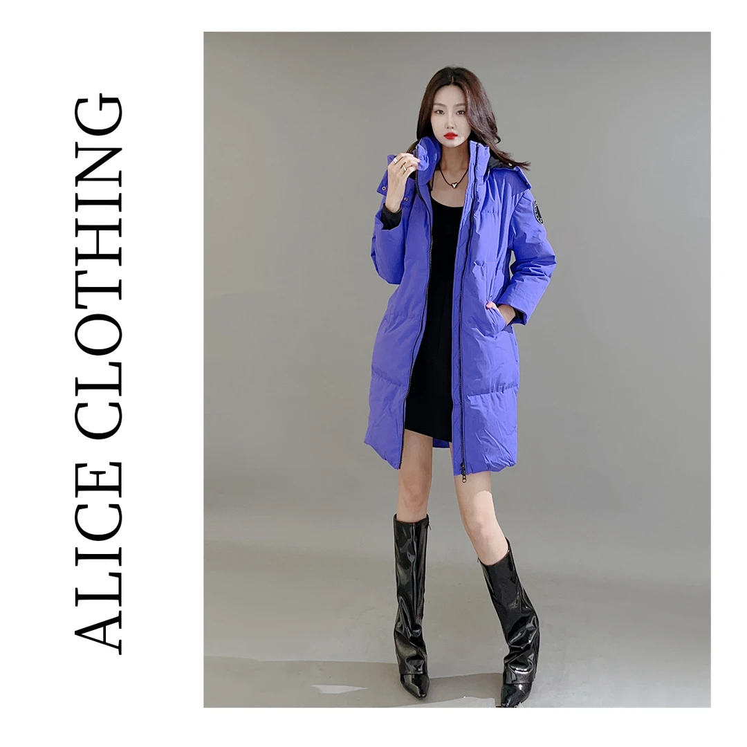 4【ALICE “户外登山”时尚羽绒服】运动百搭 蓬松保暖 S2133678T