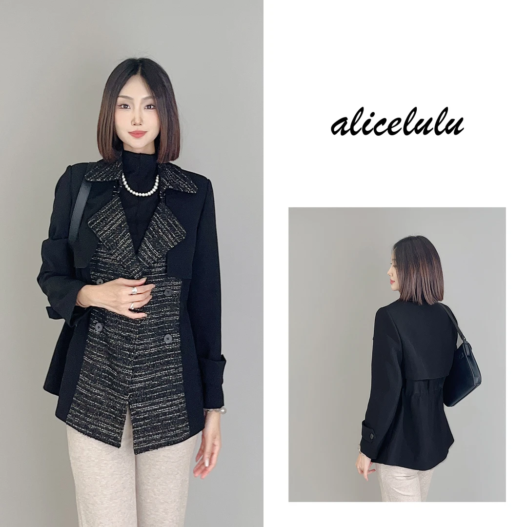 4 ALICE “风的使者”风衣 优雅拼接 优雅飒美 S2139919A